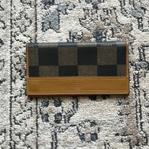 Fendi checkbook cover